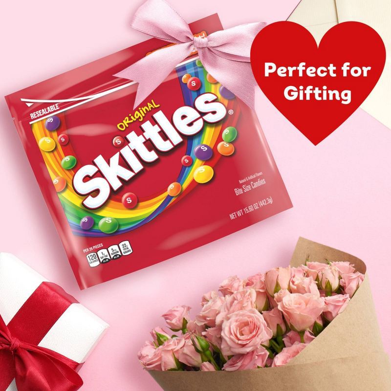 slide 6 of 14, Skittles Original Sharing Size Chewy Candy - 15.6oz, 15.6 oz