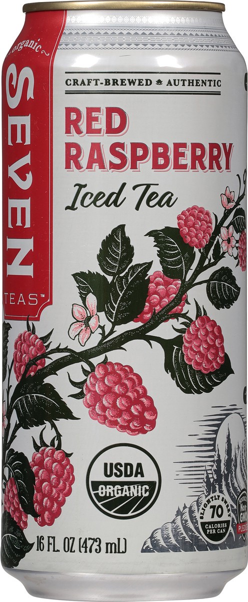slide 2 of 14, Seven Teas Red Raspberry Iced Tea 16 fl oz, 16 fl oz