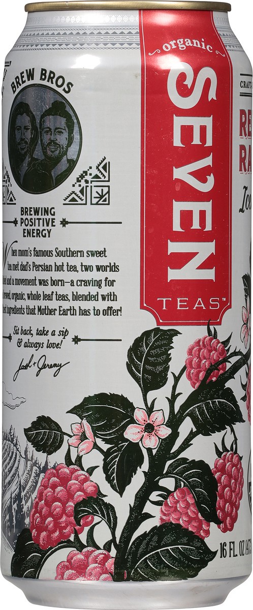 slide 11 of 14, Seven Teas Red Raspberry Iced Tea 16 fl oz, 16 fl oz