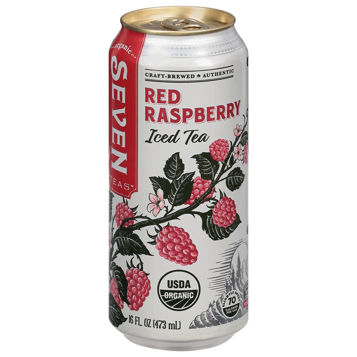 slide 13 of 14, Seven Teas Red Raspberry Iced Tea 16 fl oz, 16 fl oz