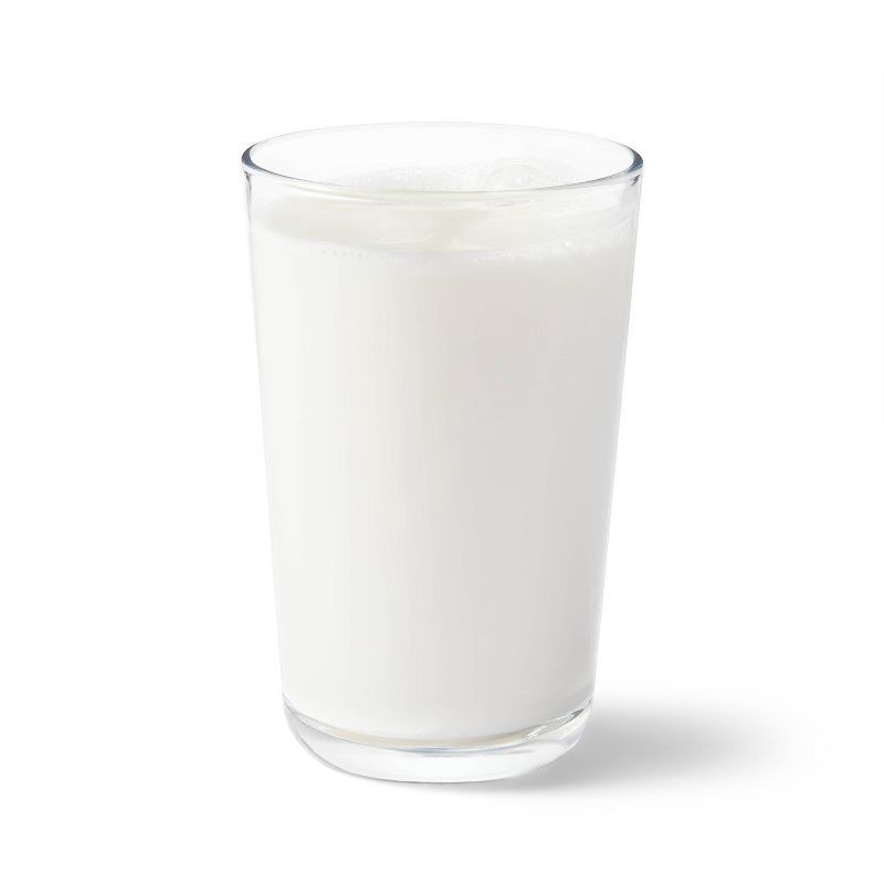 slide 4 of 5, Organic 1% Milk - 0.5gal - Good & Gather™, 1/2 gal