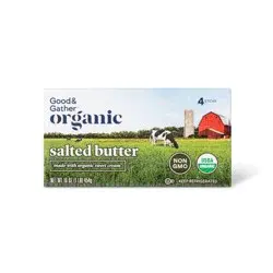 Organic Salted Butter - 1lb - Good & Gather™