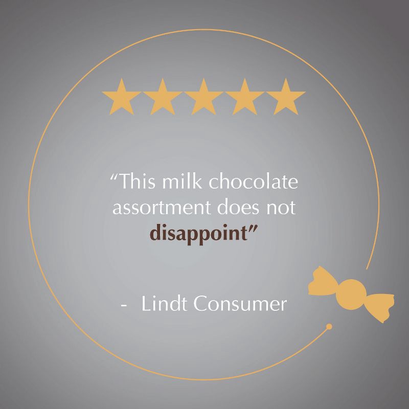 slide 7 of 10, Lindt Lindor Assorted Milk Chocolate Candy Truffles - 6 oz., 6 oz