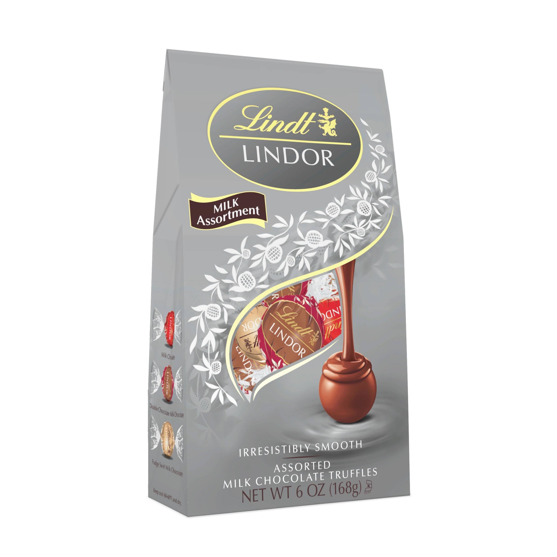 slide 1 of 8, Lindt Lindor Assorted Milk Chocolate Truffles - 6oz, 6 oz