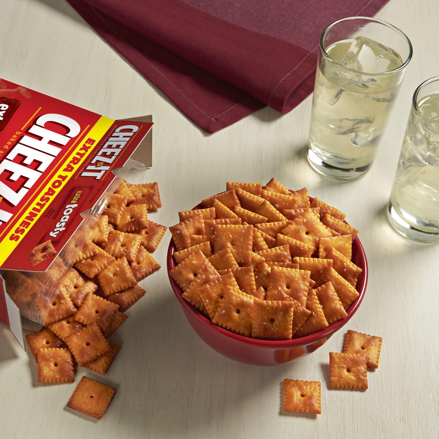 Cheez It Extra Toasty Cheese Crackers 21 Oz Shipt