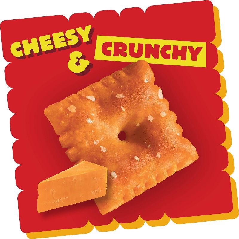 slide 4 of 11, Cheez-It Extra Toasty Family Size Cheese Crackers - 21oz, 21 oz