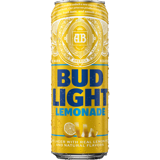 slide 2 of 6, Bud Light Lemonade, 25 fl. oz. Can, 25 fl oz