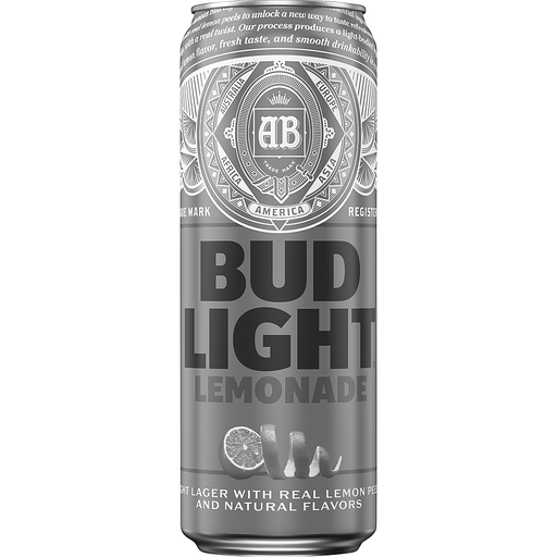 slide 3 of 6, Bud Light Lemonade, 25 fl. oz. Can, 25 fl oz