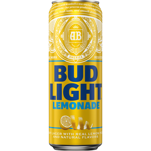 slide 6 of 6, Bud Light Lemonade, 25 fl. oz. Can, 25 fl oz