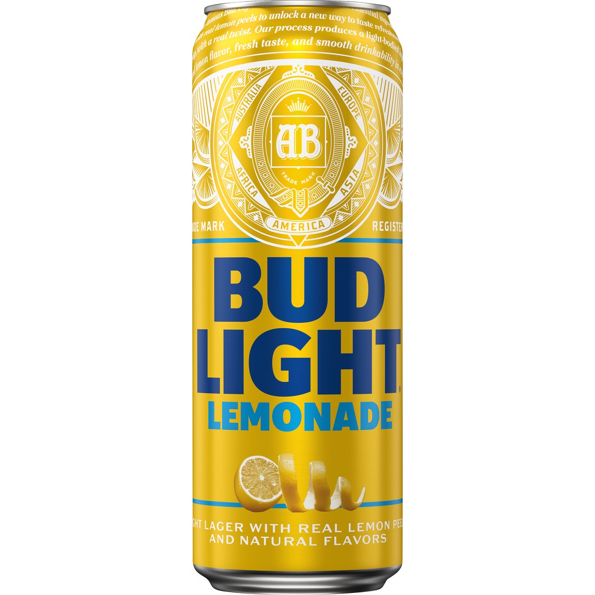 slide 1 of 6, Bud Light Lemonade, 25 fl. oz. Can, 25 fl oz