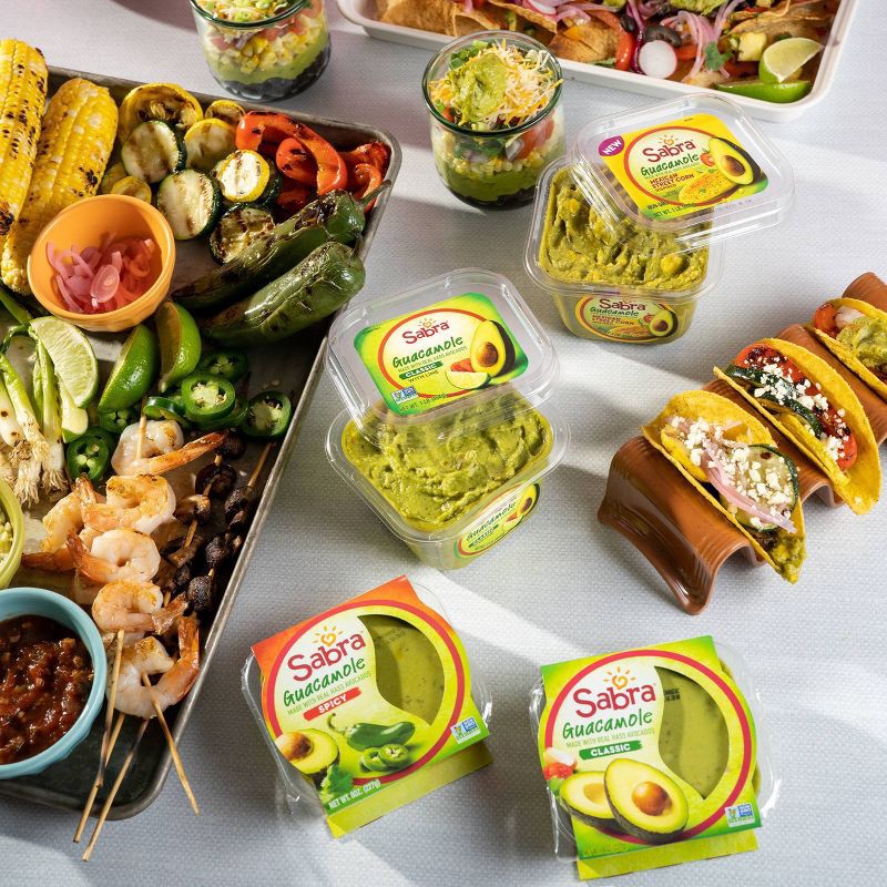 slide 3 of 7, Sabra Classic Guacamole Singles - 8oz/4ct, 4 ct; 8 oz