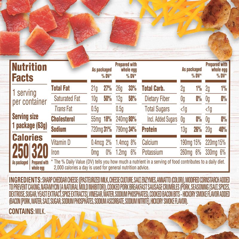 slide 2 of 11, Ore-Ida Just Crack An Egg Protein Packed Scramble Breakfast Bowl Kit - 2.25oz, 2.25 oz