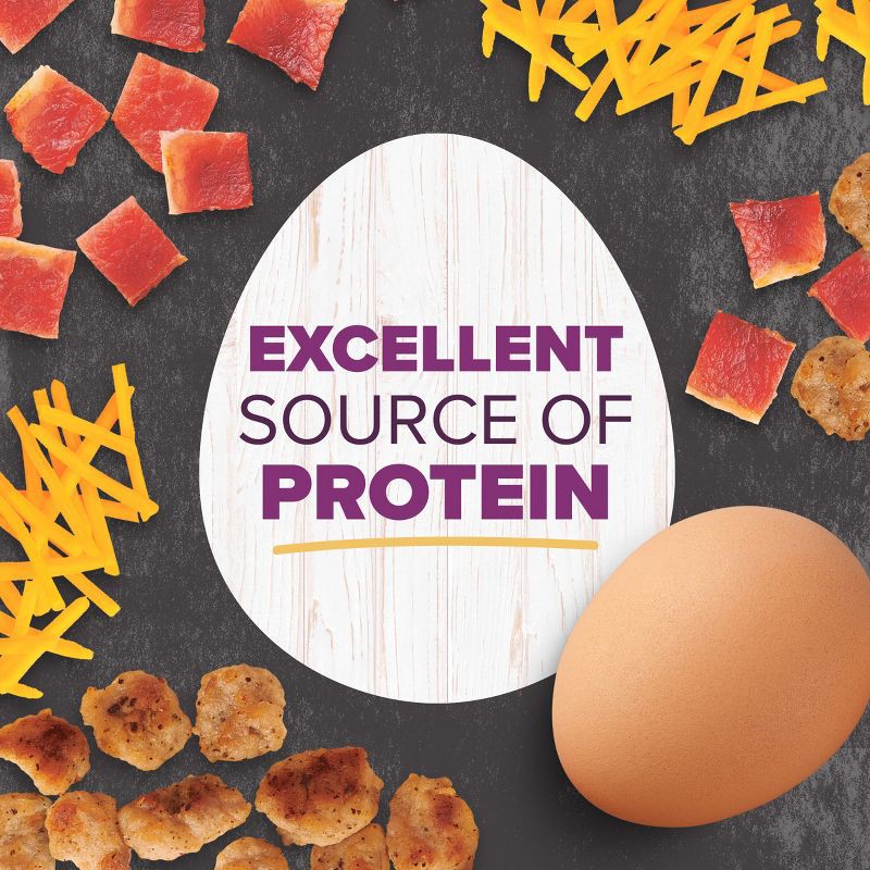 slide 3 of 11, Ore-Ida Just Crack An Egg Protein Packed Scramble Breakfast Bowl Kit - 2.25oz, 2.25 oz