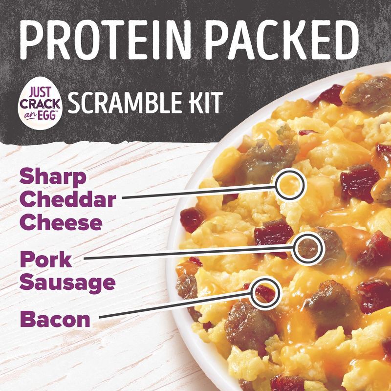 slide 5 of 11, Ore-Ida Just Crack An Egg Protein Packed Scramble Breakfast Bowl Kit - 2.25oz, 2.25 oz