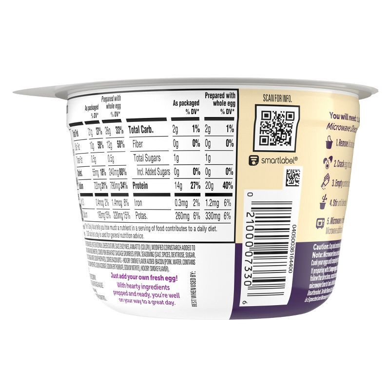 slide 4 of 9, Ore-Ida Just Crack An Egg Protein Packed Scramble Breakfast Bowl Kit - 2.25oz, 2.25 oz