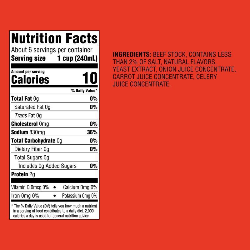 slide 4 of 4, Beef Broth - 48oz - Good & Gather™, 48 oz