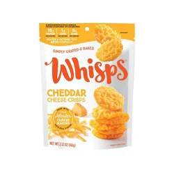 Whisps Cheddar Cheese Crisps - 2.12oz
