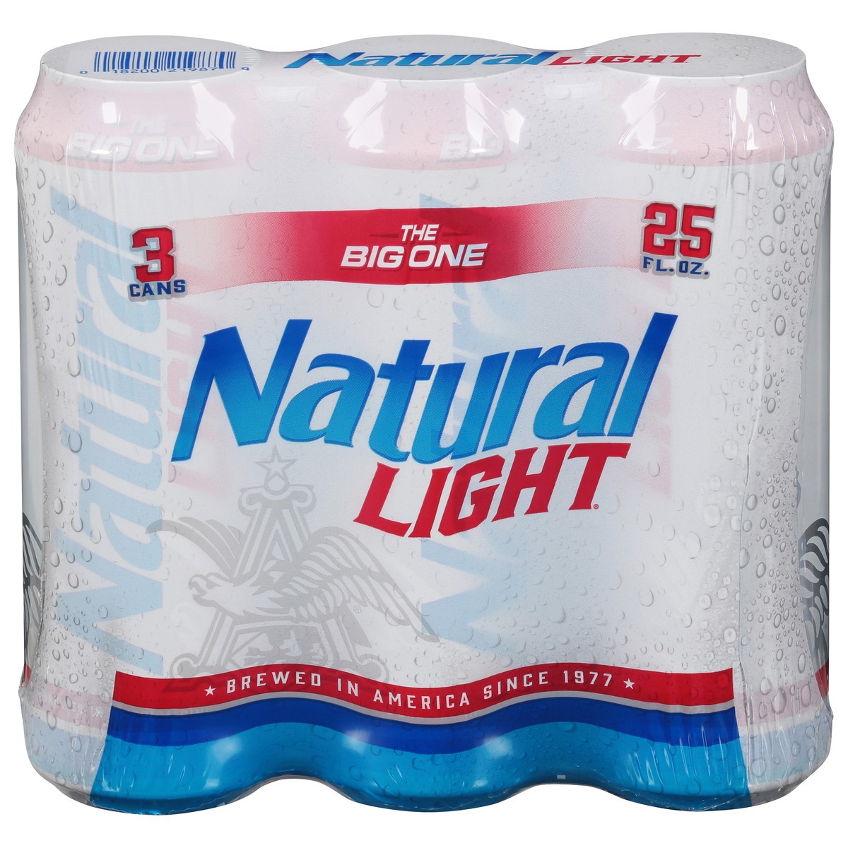 slide 7 of 9, Natural Light Beer, 3 Pack 25 fl. oz. Cans, 3 ct