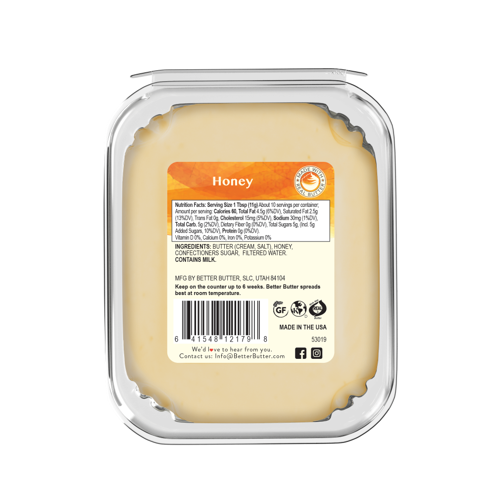 slide 2 of 2, Chef Shamy Better Butter Honey Butter, 3.7 oz