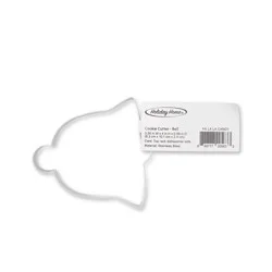 Holiday Home Metal Cookie Cutter - 4-inch Bell