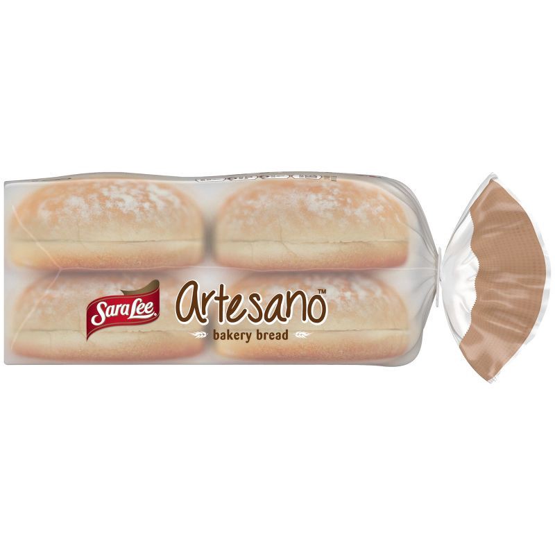 slide 4 of 9, Sara Lee Artesano Hamburger Buns - 19oz/8ct, 8 ct; 19 oz