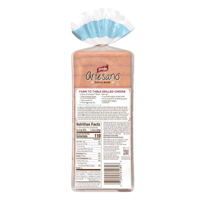 slide 5 of 10, Sara Lee Artesano Brioche Bread - 20oz, 20 oz