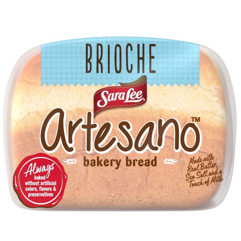 slide 6 of 10, Sara Lee Artesano Brioche Bread - 20oz, 20 oz