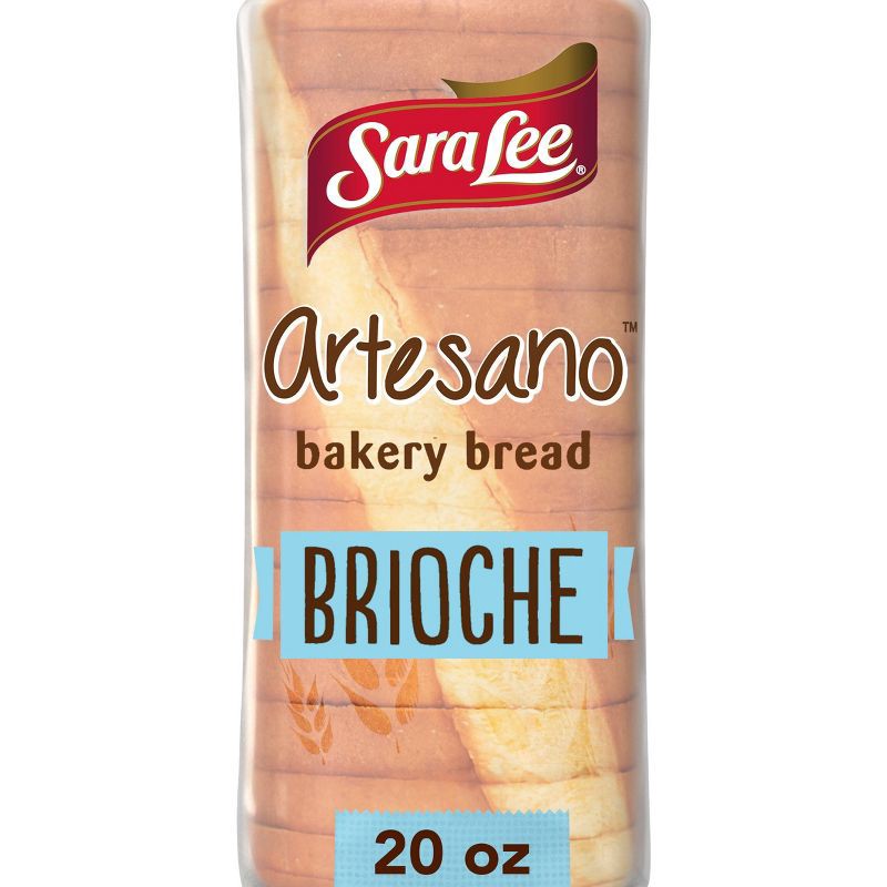 slide 1 of 10, Sara Lee Artesano Brioche Bread - 20oz, 20 oz
