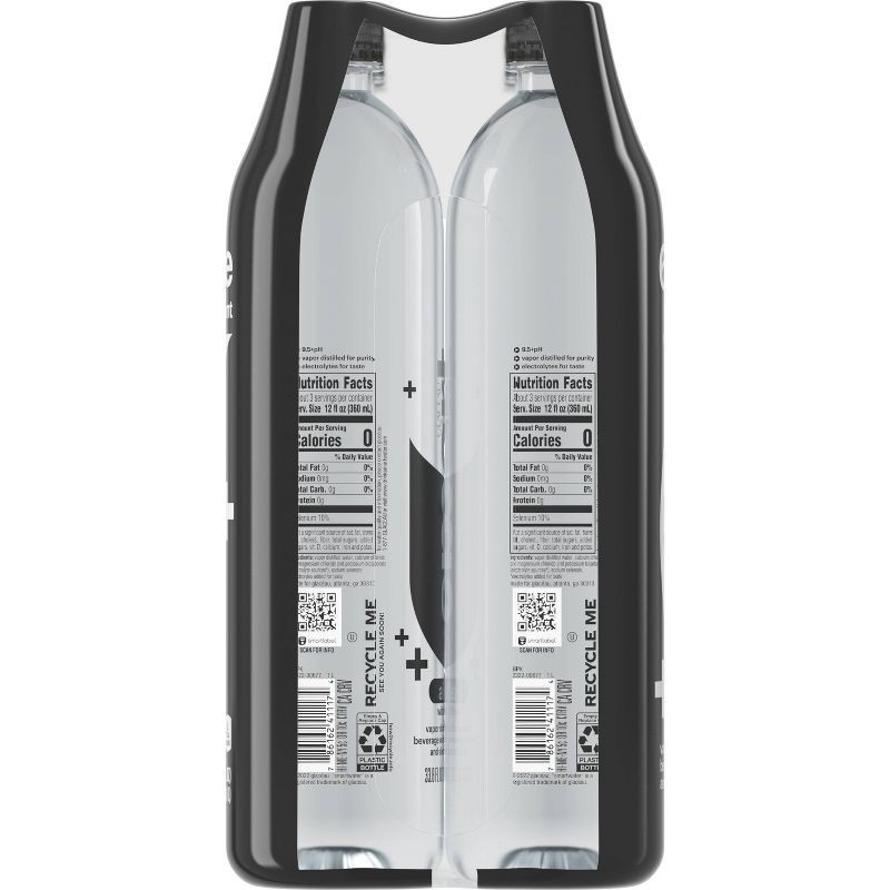 slide 7 of 7, Smartwater Alkaline Vapor Distilled Ionized Water - 6pk/1L Bottles, 6 ct; 1 liter