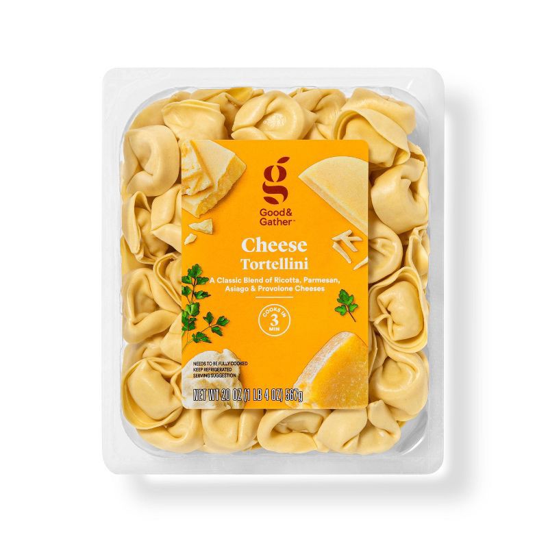 slide 1 of 3, Cheese Tortellini - 20oz - Good & Gather™, 20 oz