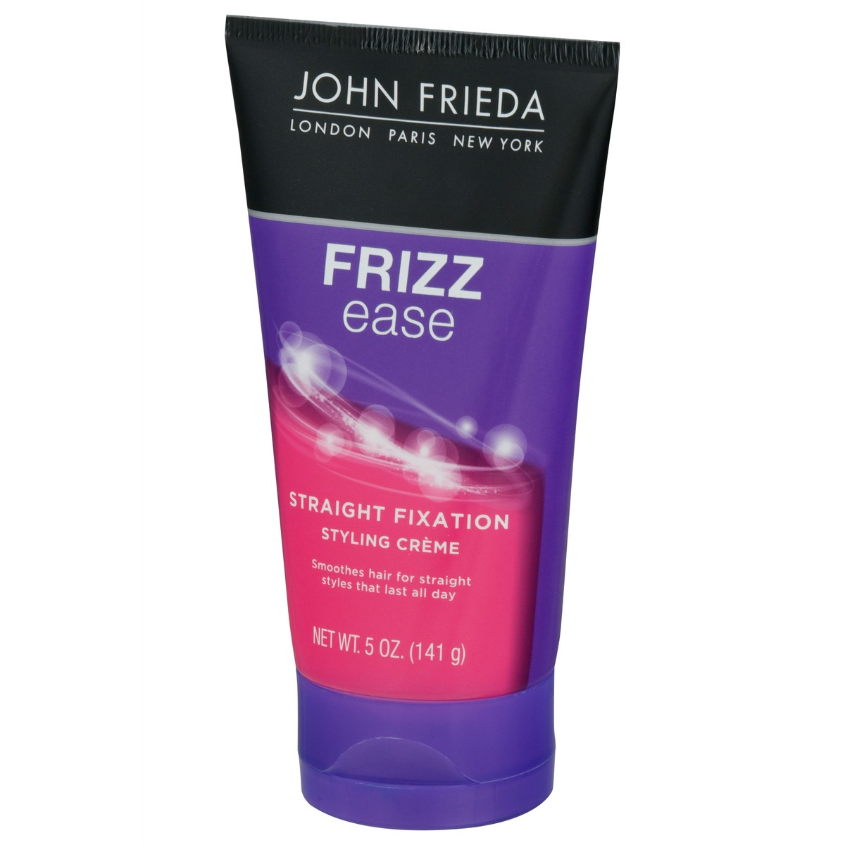 slide 3 of 9, John Frieda Straight Styling Creme, Hair Product for Smooth, Silky, No-Frizz Hair, 5 fl oz