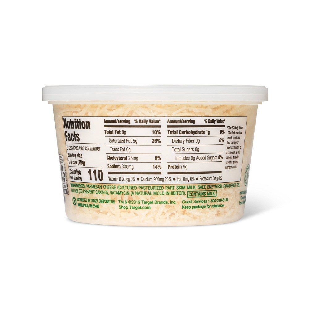 Shredded Parmesan Cheese - 5oz - Good & Gather™ : Target