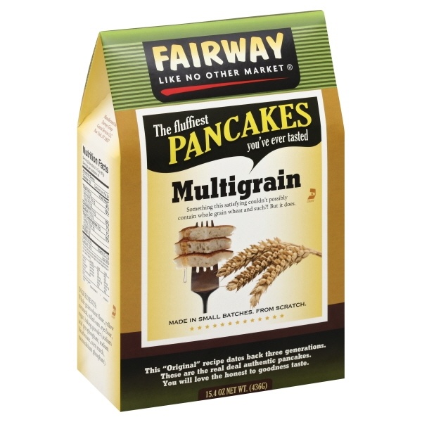 slide 1 of 1, Fairway Pancake Mix Multgrn, 15.4 oz