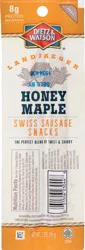 Dietz & Watson Landjaeger Honey Maple Sausage