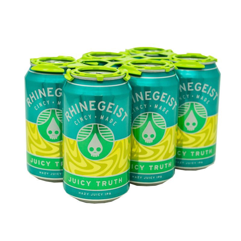 slide 3 of 4, Rhinegeist Juicy Truth - 6pk/12 fl oz Cans, 6 ct; 12 fl oz