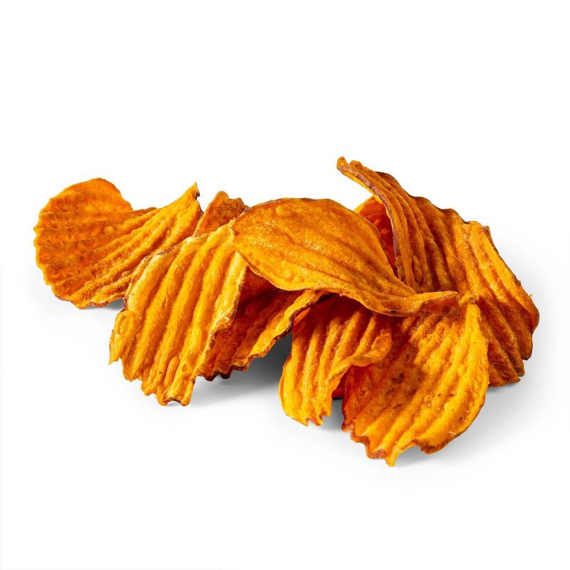 slide 2 of 3, Sweet Potato Kettle Chips - 7oz - Good & Gather™, 7 oz