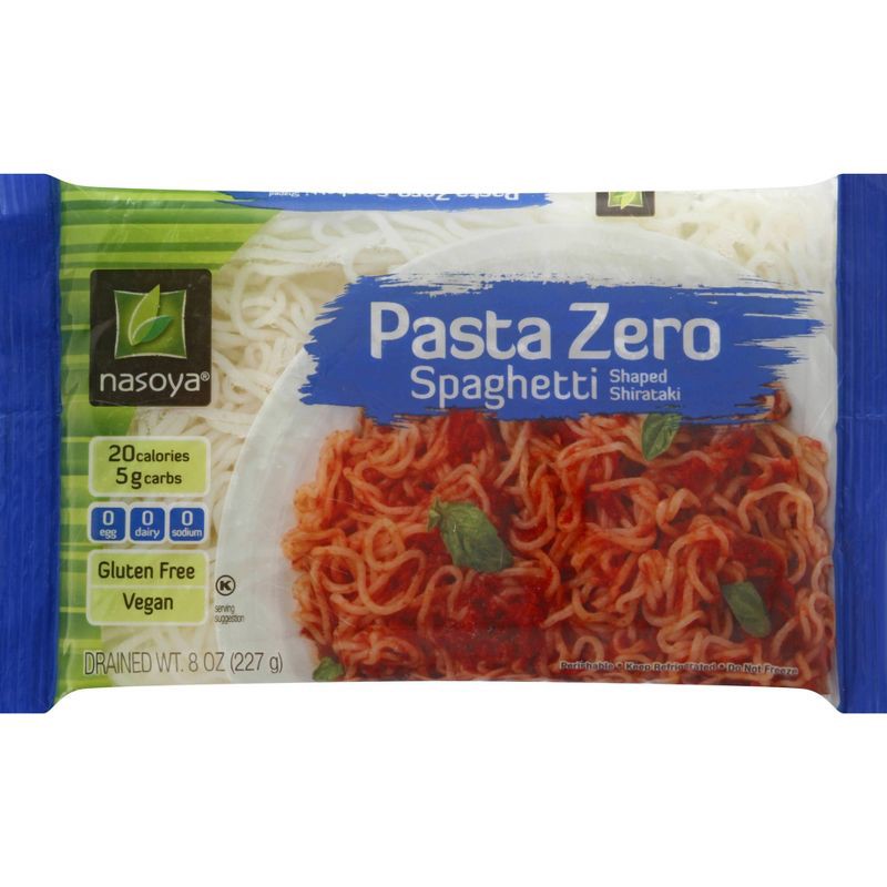 slide 1 of 3, Nasoya Gluten Free Vegan Zero Spaghetti Shaped Shirataki - 8oz, 8 oz