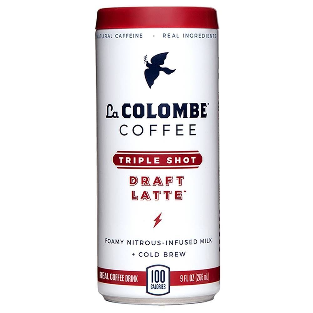 slide 1 of 4, La Colombe Triple Draft Latte, 9 fl oz