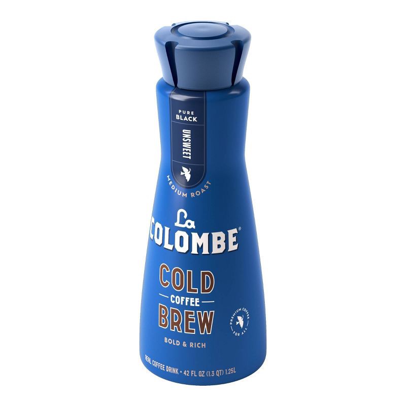 slide 3 of 9, La Colombe Unsweetened Brazilian Medium/Dark Roast Cold Brew Coffee - 42 fl oz, 42 fl oz