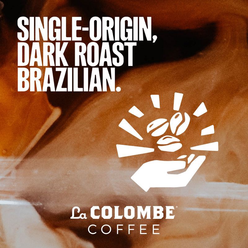 slide 6 of 9, La Colombe Unsweetened Brazilian Medium/Dark Roast Cold Brew Coffee - 42 fl oz, 42 fl oz