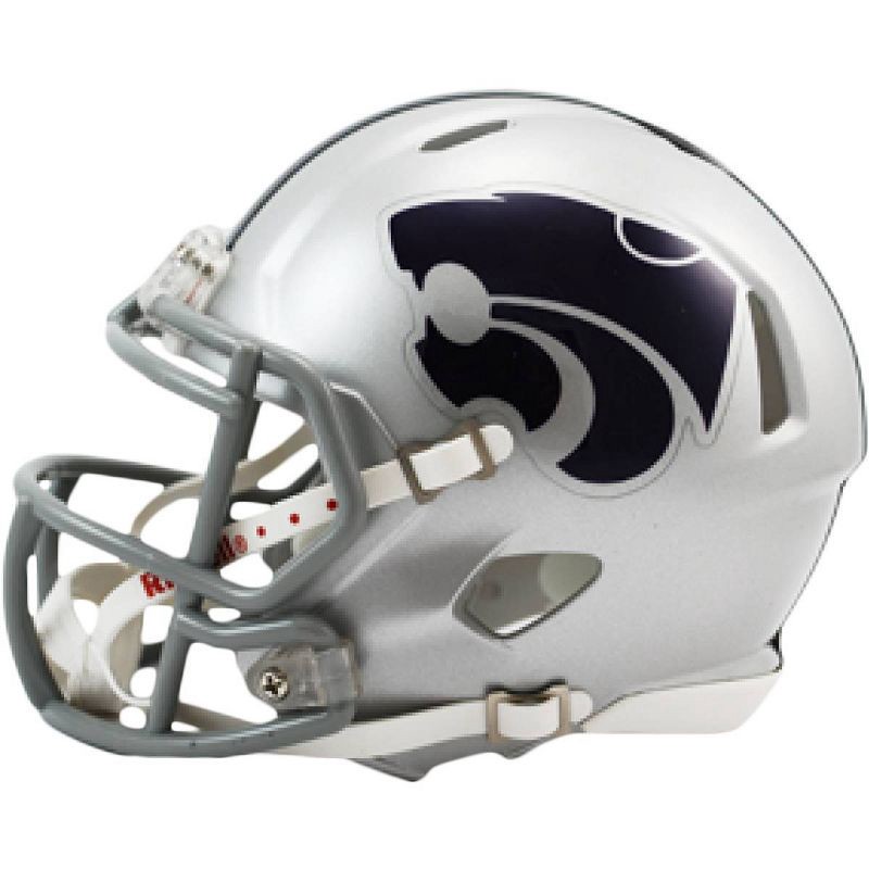 slide 3 of 3, NCAA Kansas State Wildcats Riddell Speed Mini: Sports Memorabilia Replica, 1 ct