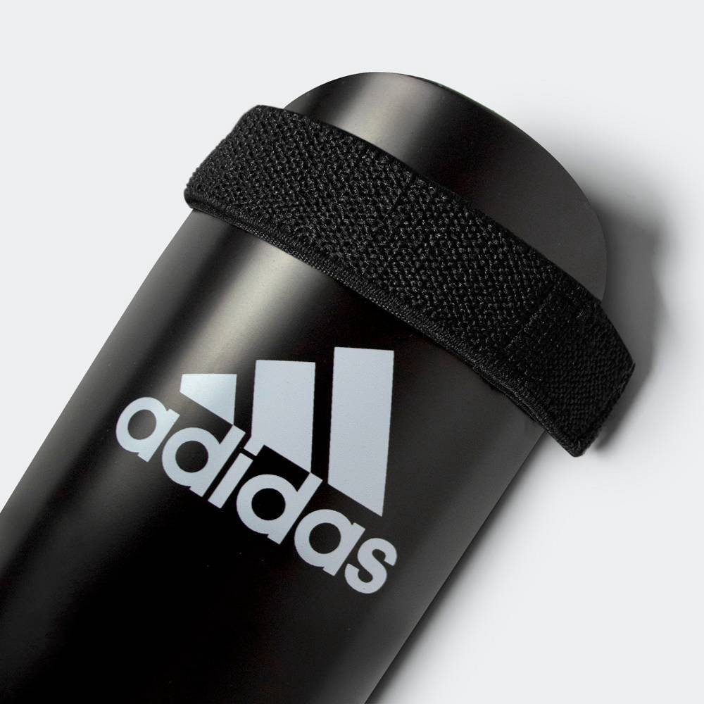 slide 2 of 3, Adidas MLS Youth Guard - Black/White S, 1 ct
