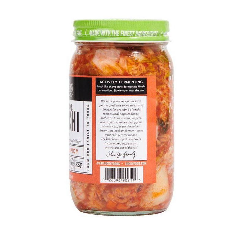 slide 3 of 3, Seoul Vegan Spicy Kimchi - 14oz, 14 oz