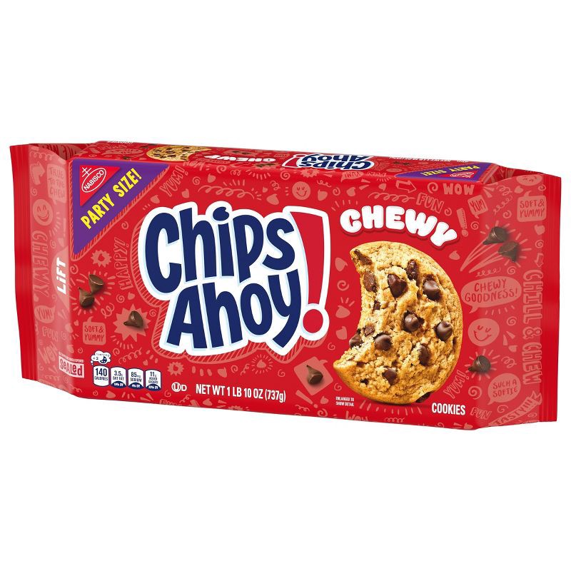 slide 9 of 15, Chips Ahoy! Chewy Chocolate Chip Cookies - Party Size - 26oz, 26 oz