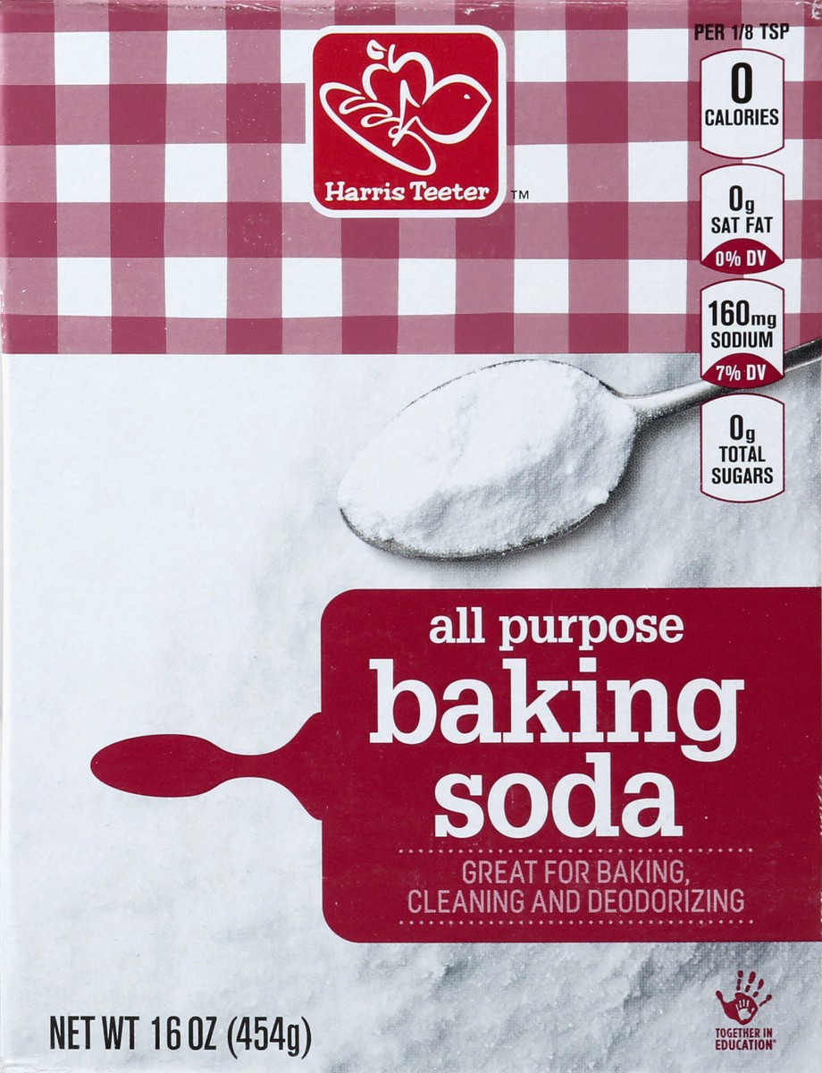 slide 1 of 4, Harris Teeter Baking Soda, 16 oz