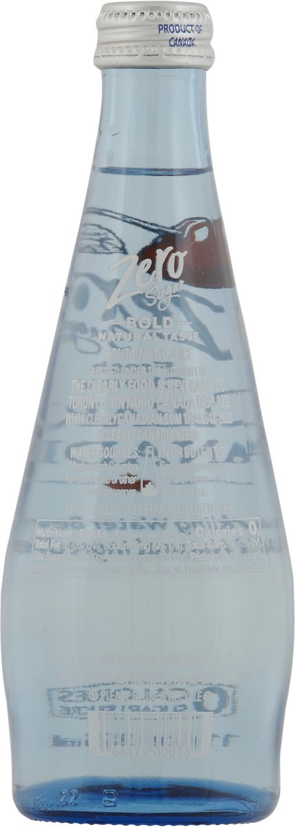 slide 6 of 9, Clearly Canadian Zero Sugar Wild Cherry Beverage 11 Fl Oz Bottle, 11 fl oz