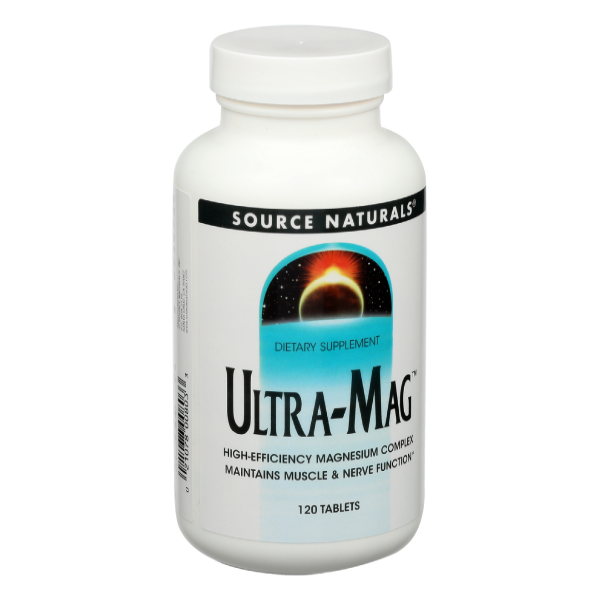 slide 1 of 1, Source Naturals Ultra-Mag Tablets, 120 ct