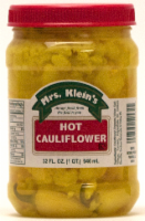 slide 1 of 1, Mrs. Klein's Hot Cauliflower, 32 oz