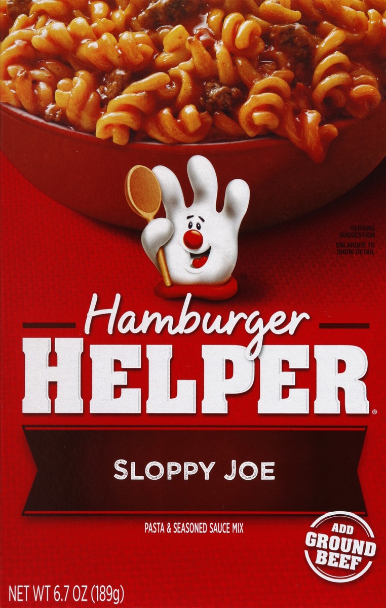 slide 4 of 4, Betty Crocker Sloppy Joe Hamburger Helper, 6.7 oz