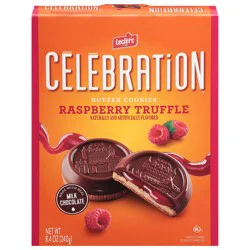 Leclerc Celebration Raspberry Truffle Butter Cookies 8.4 oz